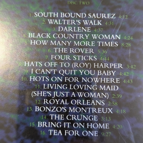 Vintage Led Zeppelin Box CD Set - 2 Disc Set Released in 1993 - Picture 9 of 11